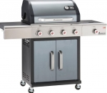 Barbecue gaz TRITON PTS CHAMPIONS  4.1 gris 